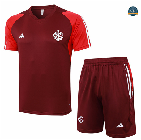 Outlet Camiseta Entrenamiento futbol SC Internacional + Pantalón 2024/2025 rojo granate