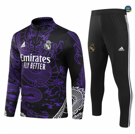 Nuevas Chándal Fútbol Real Madrid Equipación edición especial Púrpura 2024/2025