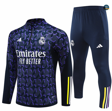Nuevas Chándal Fútbol Real Madrid Equipación azul real 2024/2025