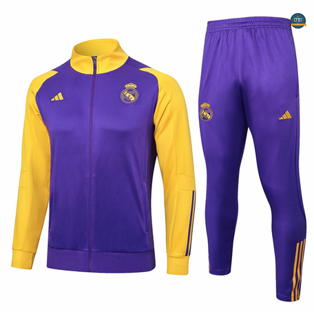 Buscar Chaqueta Chándal Fútbol Real Madrid Equipación Púrpura 2024/2025