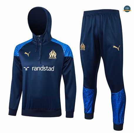 Nuevas Chándal Fútbol Marsella Equipación Sombrero azul 2024/2025