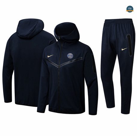 Venta Chaqueta Chándal Fútbol Paris Paris Saint Germain Equipación Sombrero azul real 2024/2025