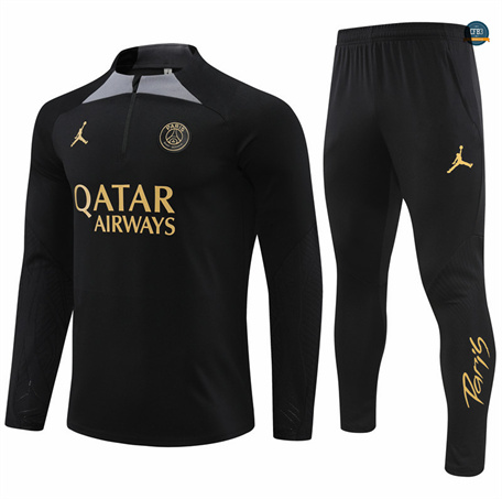 Crear Chándal Fútbol Paris Paris Saint Germain Niño Equipación negro 2024/2025