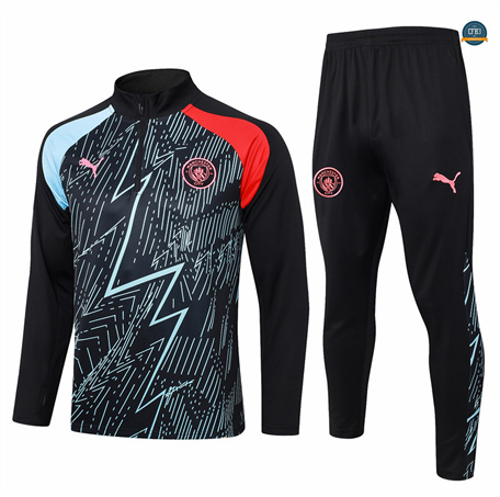 Comprar Chándal Fútbol Manchester City Niño Equipación negro 2024/2025