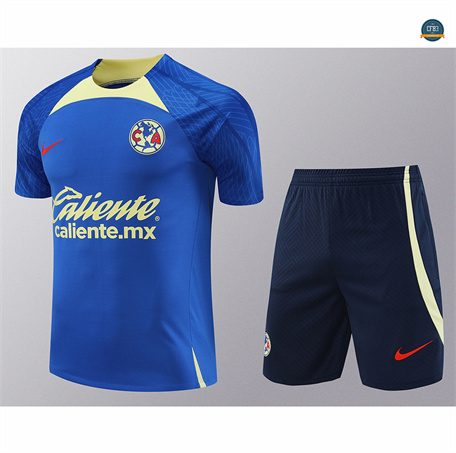 Crear Camiseta entrenamiento América + Pantalón Corto azul 2024/2025