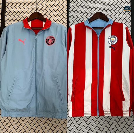 Buscar Rompevientos reversible Manchester City Equipación azul 2024/2025