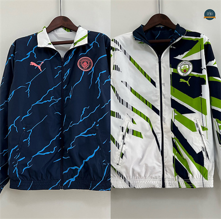 Crear Rompevientos reversible Manchester City Equipación azul 2024/2025