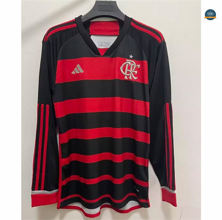 Crear Camiseta futbol Flamenco 1ª Equipación Manga Larga 2024/2025