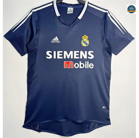Cfb3 Camiseta Retro 2004-05 Real Madrid 2ª Equipación