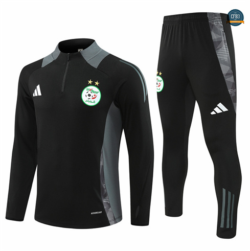 Ofertas Chándal Fútbol Argelia Niño Equipación negro 2024/2025
