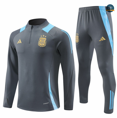 Outlet Chándal Fútbol Argentina Niño Equipación gris oscuro 2024/2025