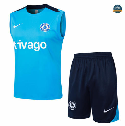 Venta Camiseta entrenamiento sin mangas Chelsea azul 2024/2025