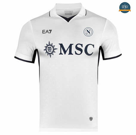 Diseño Camiseta Napoli Segunda Equipación 2024/2025