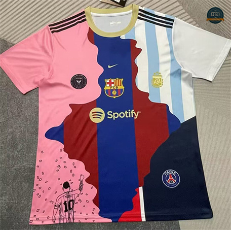 Nuevas Camiseta futbol Barcelona-Paris Saint Germain Messi Equipación Especial 2025/2026