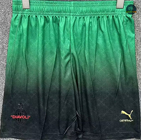 Comprar Camiseta futbol AC Milan Short Equipación marca compartida Verde 2025/2026