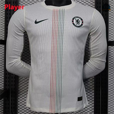 Comprar Camiseta futbol Chelsea Player Equipación Manga Larga Blanco 2025/2026