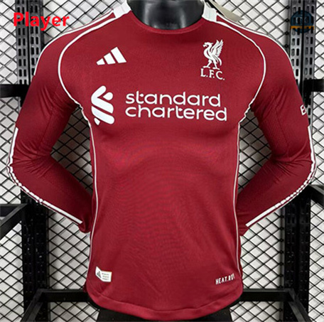 Buscar Camiseta futbol Liverpool Player 1ª Equipación Manga Larga 2025/2026