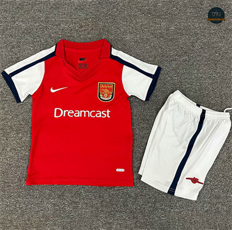 Buscar Camiseta futbol Retro 2000-02 Arsenal Niño 1ª Equipación