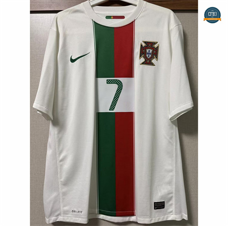 Nuevas Camiseta futbol Retro 2010 Portugal 2ª Equipación