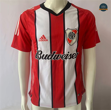 Tienda Camiseta futbol Retro 2003-04 River Plate 2ª Equipación El doble