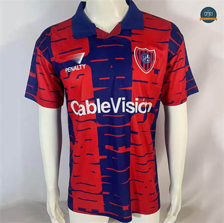 Diseñar Camiseta futbol Retro 1995-96 SAN Lorenzo 1ª Equipación