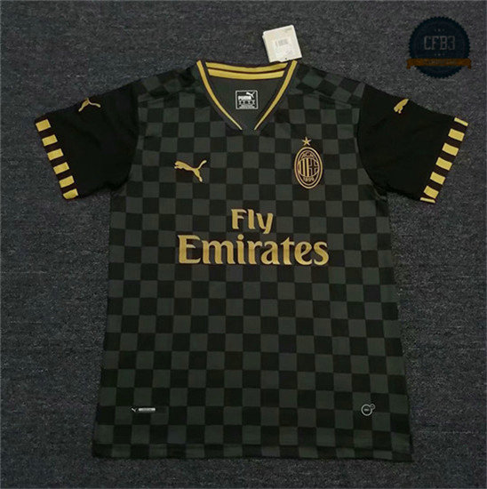 Camiseta AC Milan Entrenamiento Negro 2019/2020