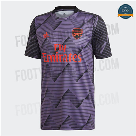 Camiseta Arsenal PRE-MATCH Púrpura 2019/2020