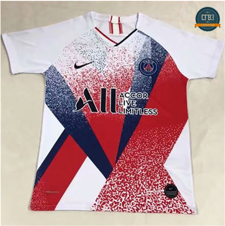 Camiseta PSG Entrenamiento Blanco/Rojo/Azul 2019/2020