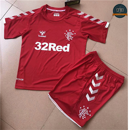 Camiseta Rangers Niños Equipación 3ª Rojo 2019/2020