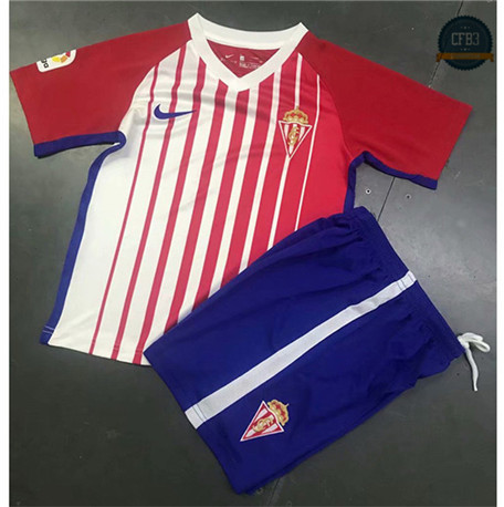 Camiseta Sporting Gijon Niños Equipación 1ª 2019/2020