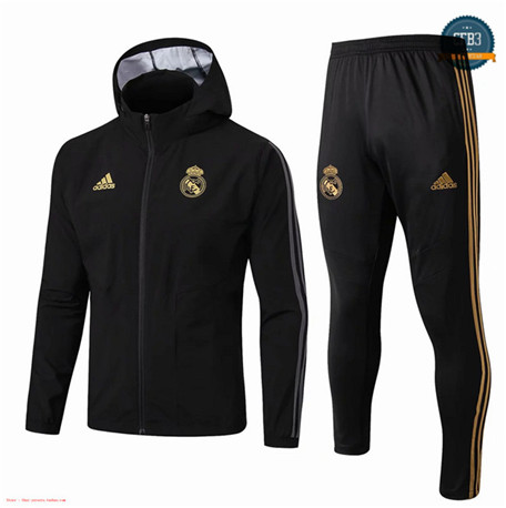 Rompevientos Sombrero Q22 Real Madrid Equipación Negro 2019/2020