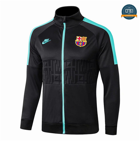 Camiseta Chaqueta Q102 Barcelona Equipación Negro 2019/2020