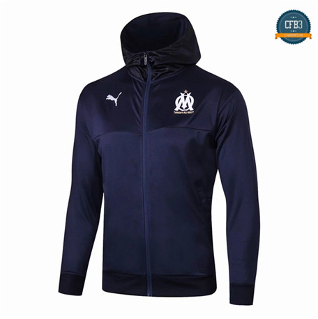 Camiseta Chaqueta Sombrero Q109 Marsella Equipación Azul Oscuro 2019/2020