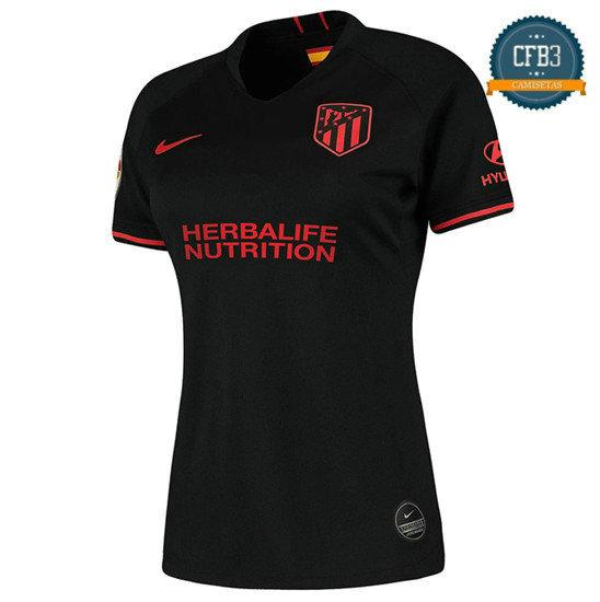 Cfb3 Camisetas Atletico Madrid Mujers 2ª 2019/2020