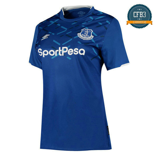 Cfb3 Camisetas Everton Mujers 1ª Azul 2019/2020