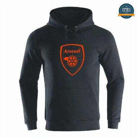 Cfb3 Camisetas B080 - Sudadera con Capucha Arsenal Negro 2019/2020