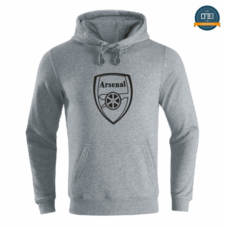 Cfb3 Camisetas B081 - Sudadera con Capucha Arsenal Gris 2019/2020