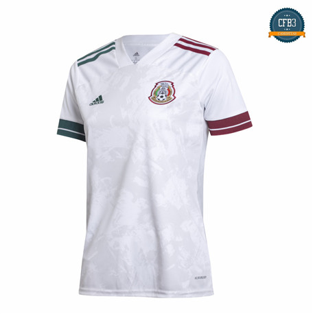 Cfb3 Camisetas B107 - México Mujer Equipación Blanco 2020/2021