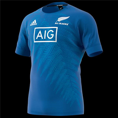 Cfb3 Camiseta Rugby All Blacks Entrenamiento Copa Mundial 2019/2020