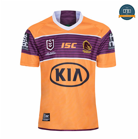 Cfb3 Camiseta Rugby NRL Brisbane Broncos 2ª 2020/2021