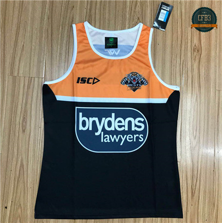 Cfb3 Camiseta Chaleco Rugby Wests Tigers 2018/2019