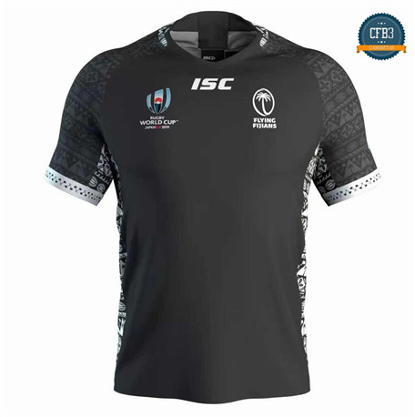 Cfb3 Camiseta Rugby Fidji 2ª Copa Mundial 2019/2020