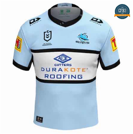 Cfb3 Camiseta Rugby Cronulla Sutherland Sharks 1ª 2020/2021