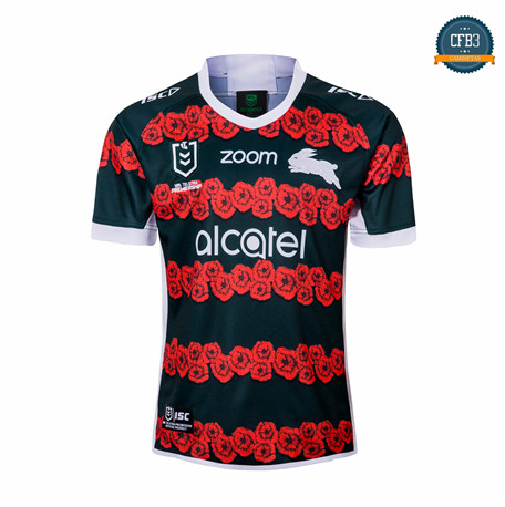 Cfb3 Camiseta Rugby South Sydney Rabbitohs edición de recuerdo 2019/2020