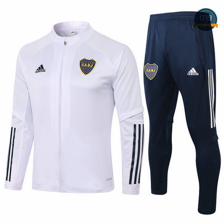 Chaqueta Chandal Boca Juniors Blanco 2020/2021