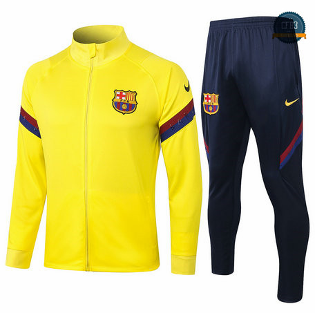 Chaqueta Chandal Barcelona Amarillo 2020/2021