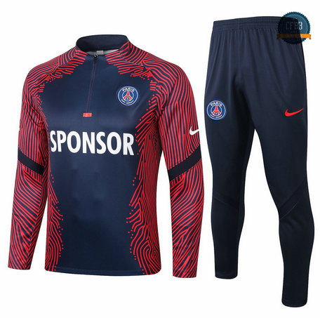 Chandal PSG Rojo/Azul Marino 2020/2021