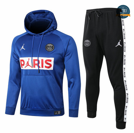 Chándal PARIS Jordan sudaderas de futbol PSG Azul / Blanco 2020/2021