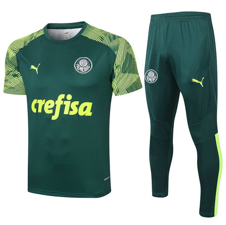 Entrenamiento Palmeiras + Pantalones Verde oscuro 2020/2021