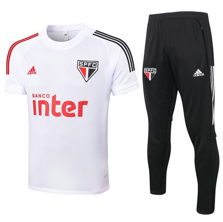 Entrenamiento Sao Paulo + Pantalones Blanco 2020/2021